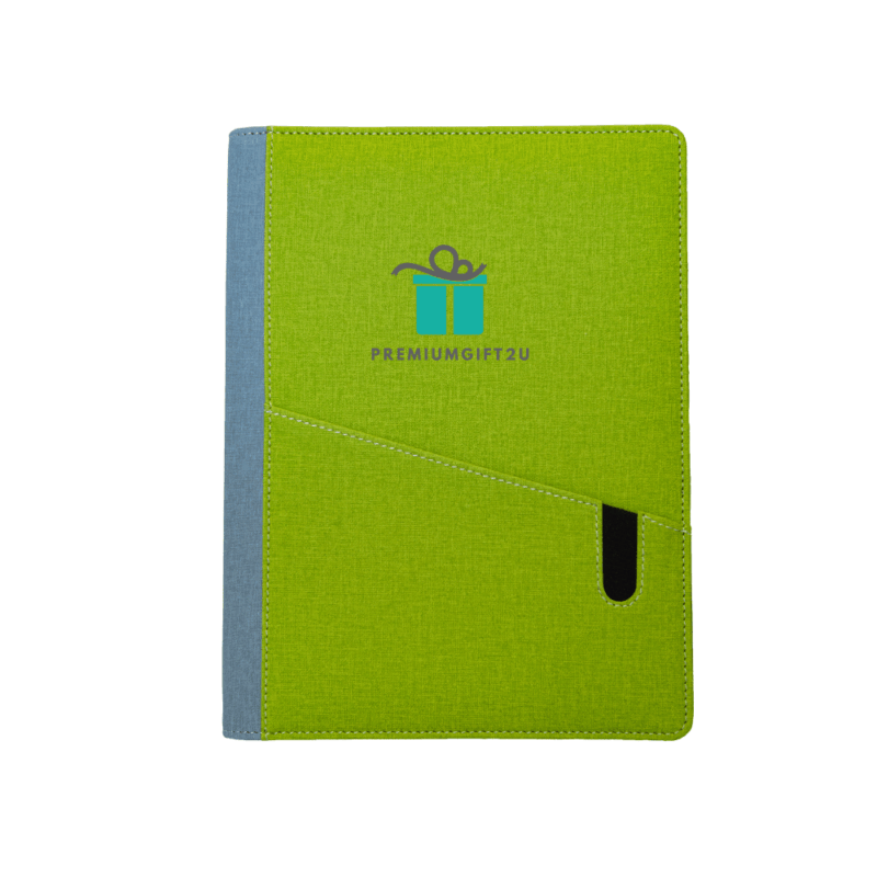 Alternative view of NB49 PU Color Block Notebook (100 Sheets)