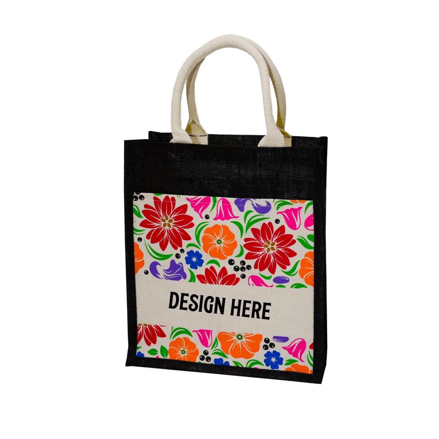 Jutebag JB26 with custom logo printing