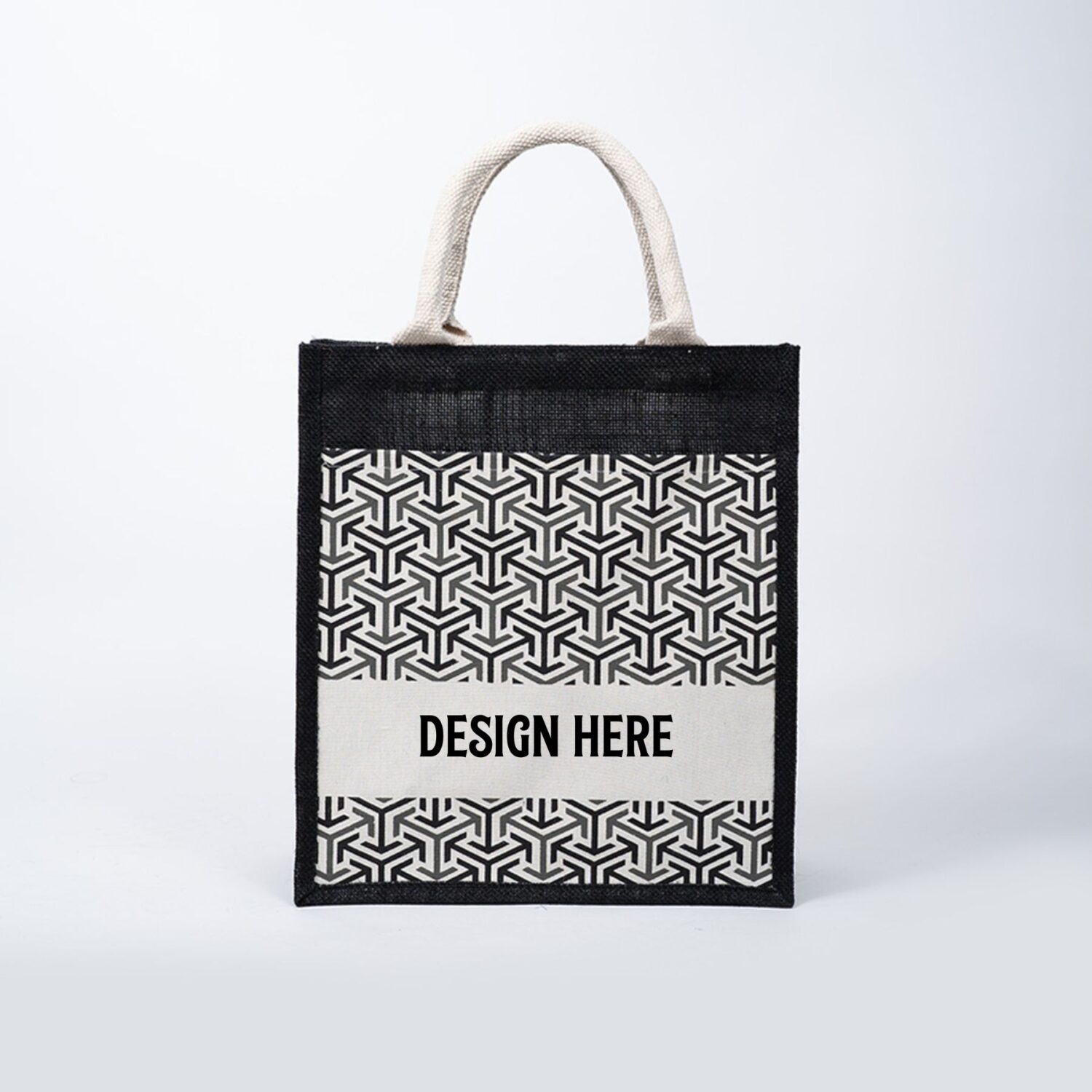 Jutebag JB21 with custom logo printing