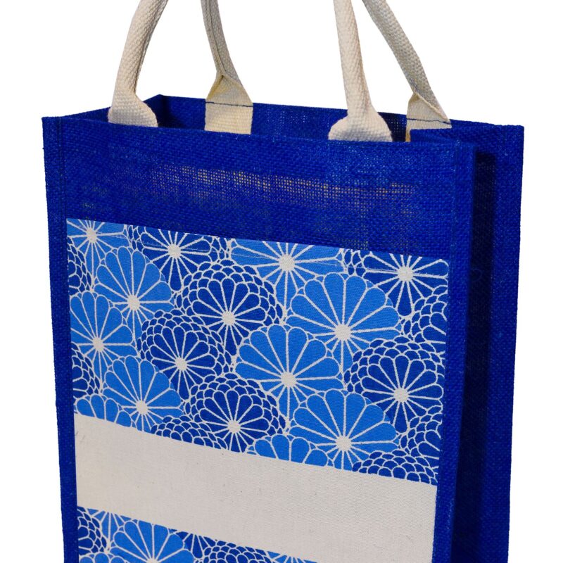 Laminated Jute Bag | 30×15×35cm Canvas Tote | Custom Logo Printing Available
