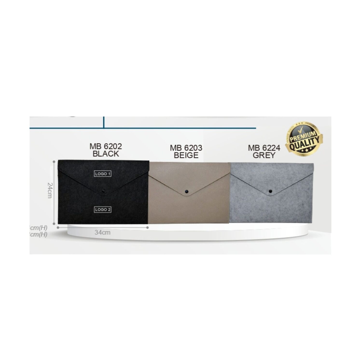 MB62 Felt Bag – Premium Felt Tote with Custom Logo Printing