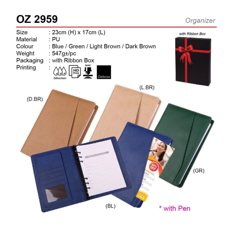 Alternative view of GBA 845 (4in1) Organizer Thermo Flask Pen Gift Set