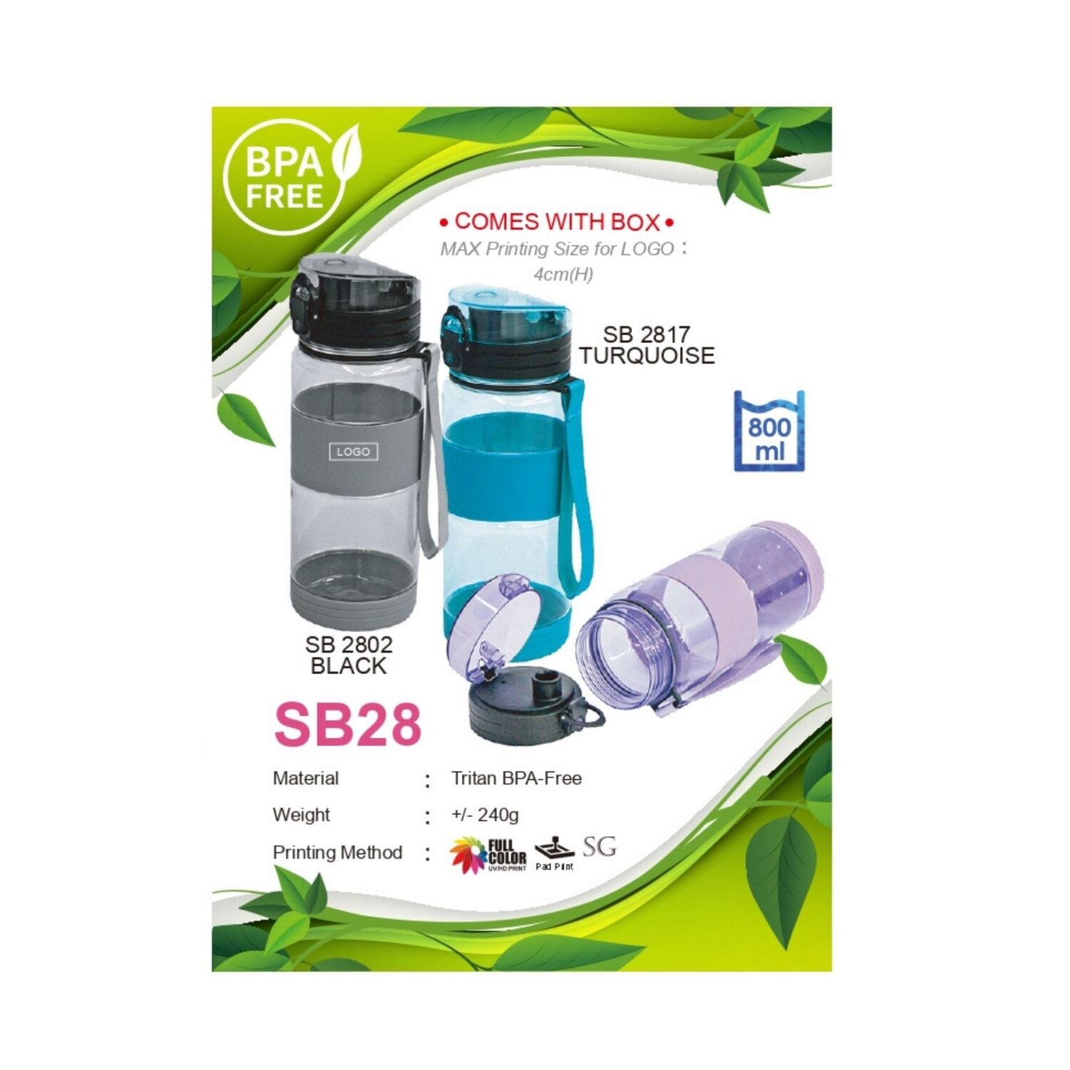 BPA Free Sport Bottle