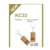 with solid block design. Supports engraving and full-colour printing. Perfect for eco-friendly corporate branding.